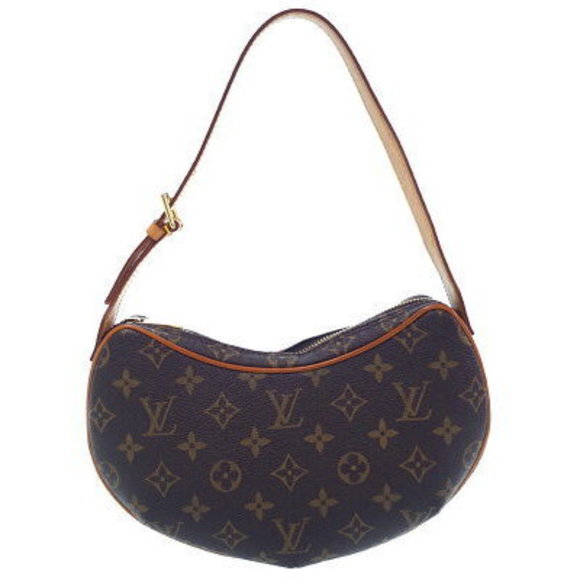 Louis Vuitton Monogram Croissant Pochette Shoulder Bag - Picture 1 of 8